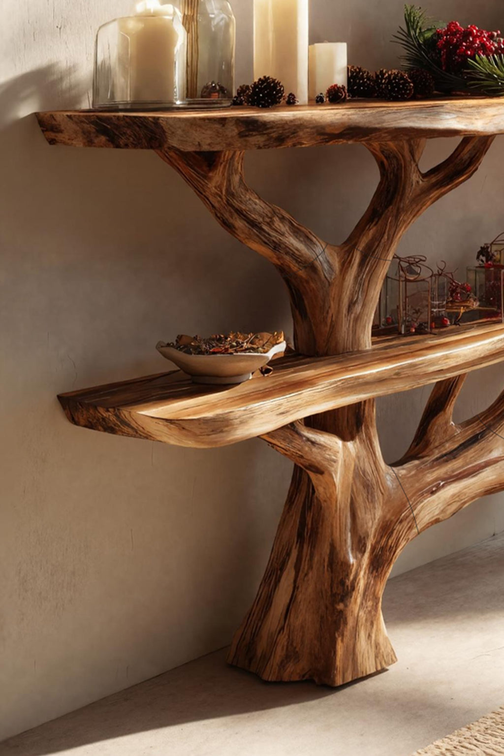 Contemporary Behind Console Table