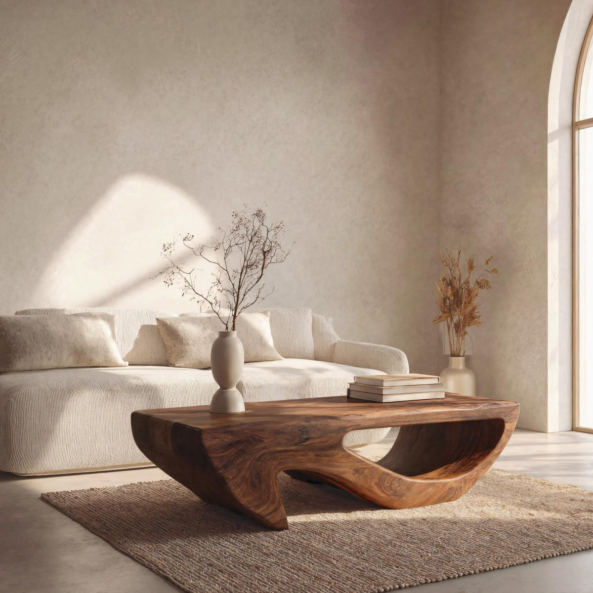 Minimal Rectangular Coffee Table