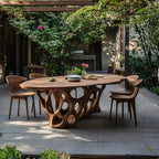 Live Edge Theme Dining Table