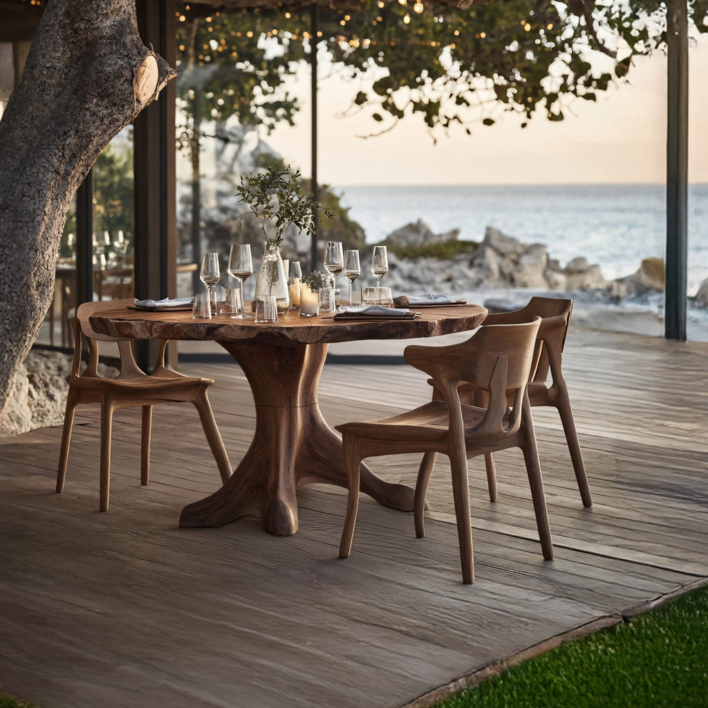 Live Edge Duty Dining Table