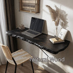 Vintage Wooden Floating Table, solid wood, built to order