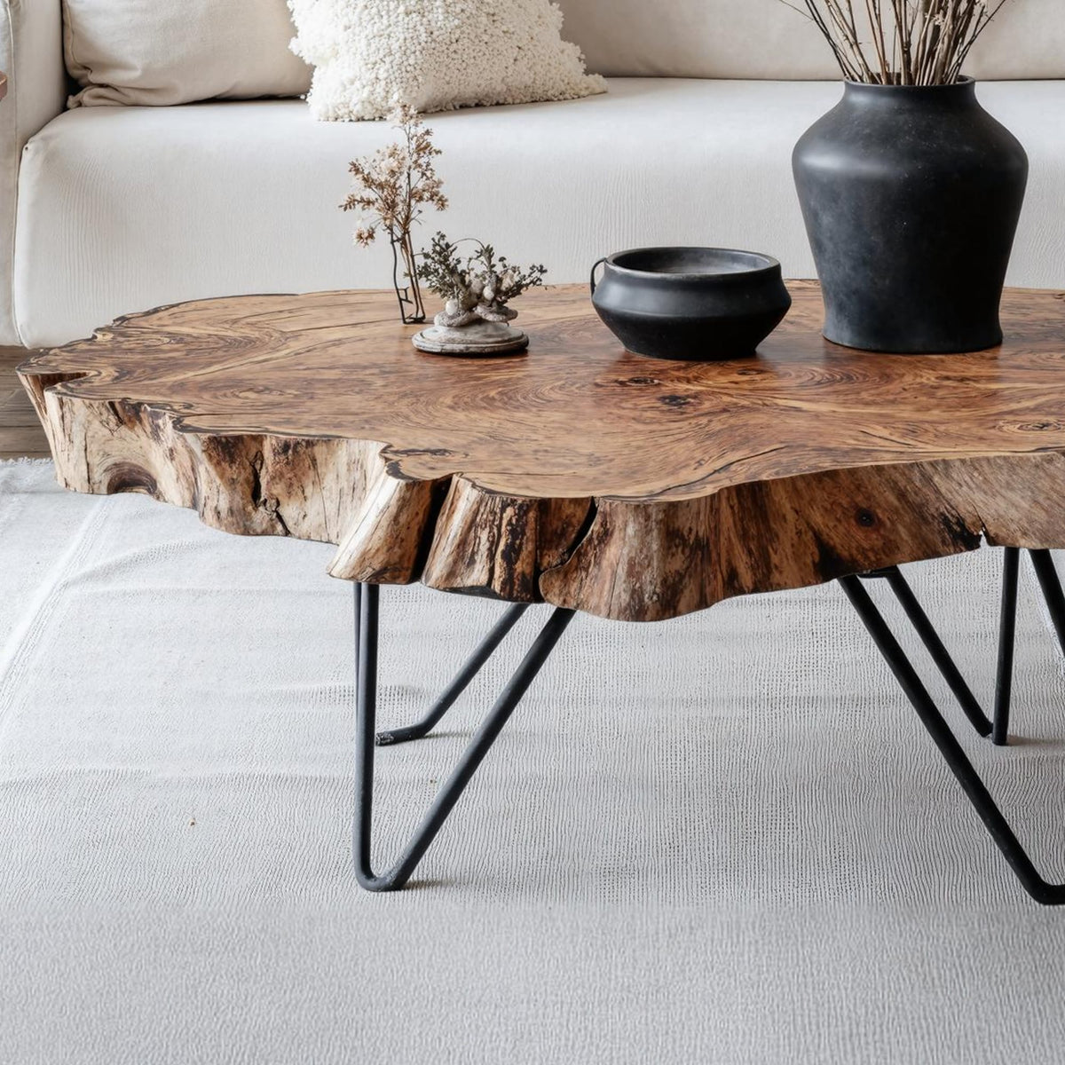 Handcrafted Coffee Table, solid wood, built to order