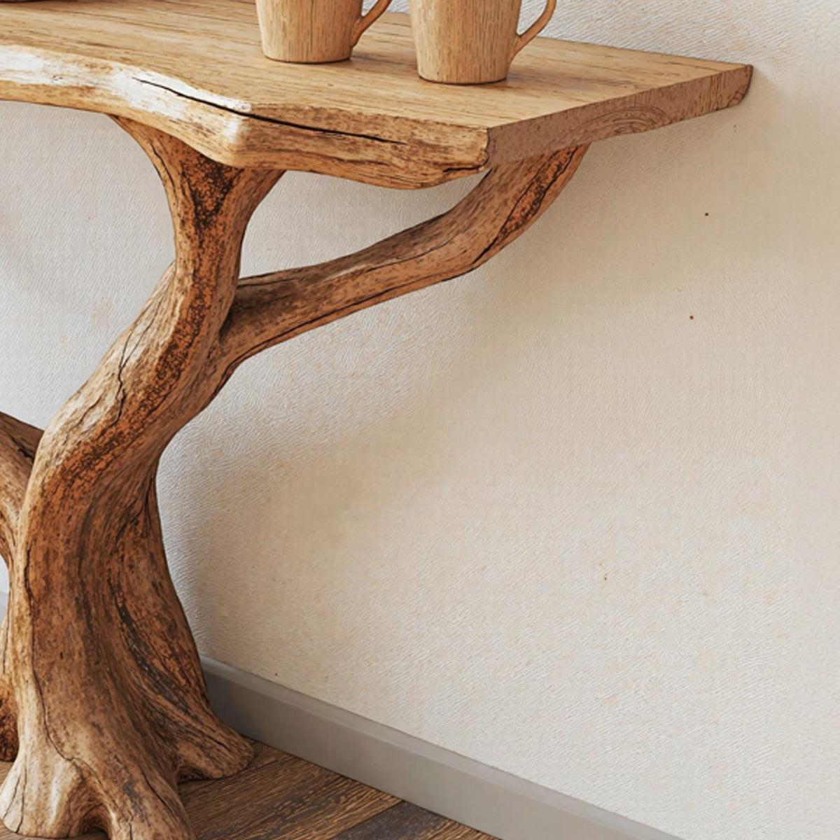Console Table Entrance Table Decoration, solid wood, built to order