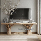 Solid Floating Wall-mounted TV Cabinet