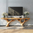 Live Edge Hallway TV Cabinet