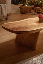 Live Edge Solid Center Coffee Table