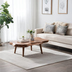 Mid Century Solid Coffee Table, solid wood, built to order