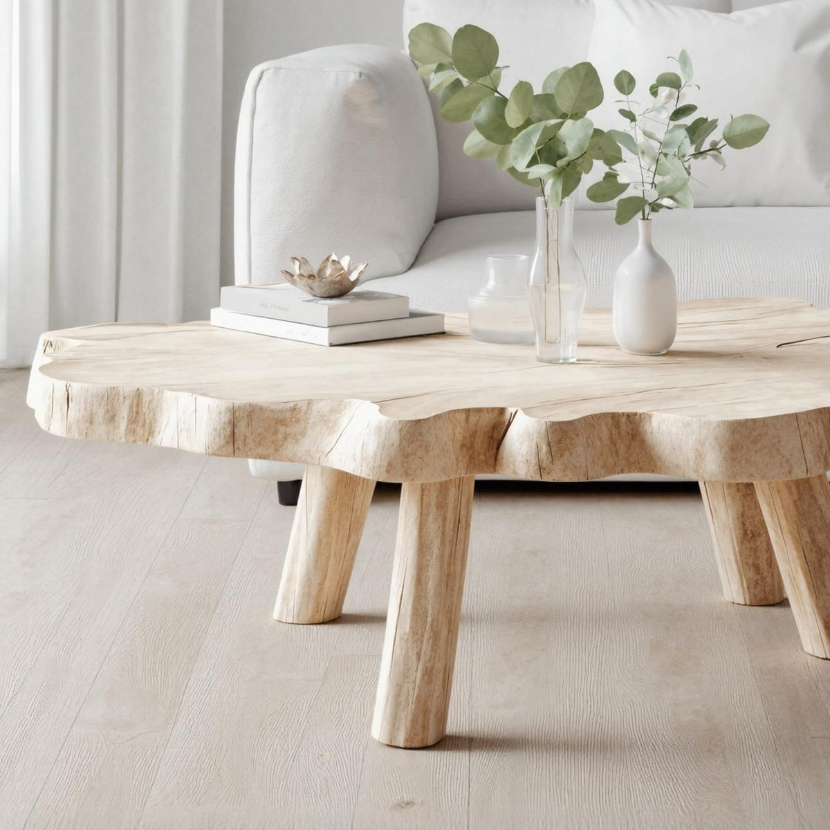 Live Edge Low Center Coffee Table
