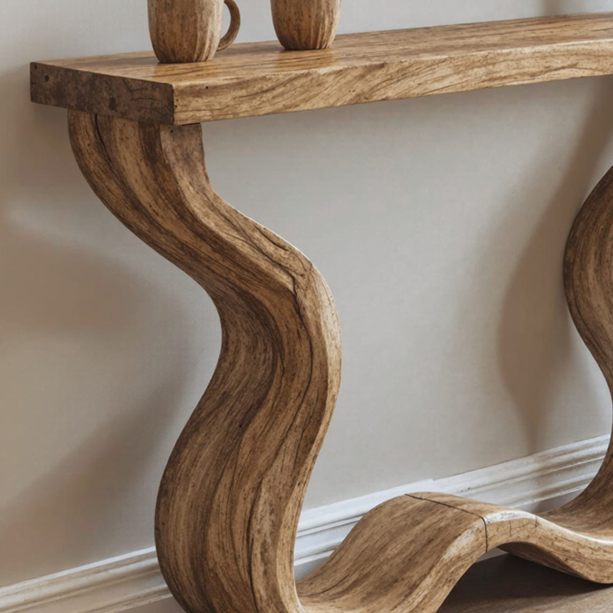 Rustic Console Table Entry Side Table, solid wood, built to order