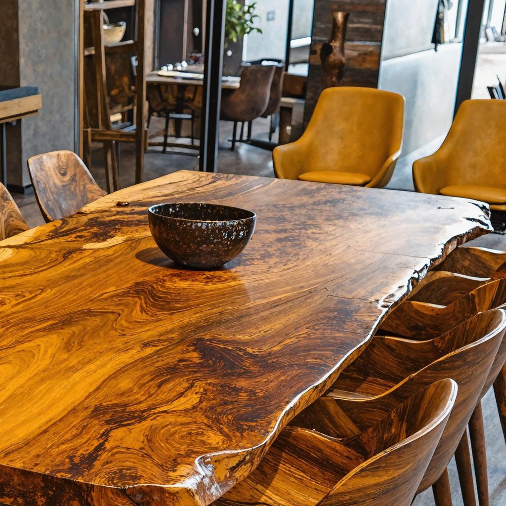 Minimalist Dining Table, solid wood, built to order