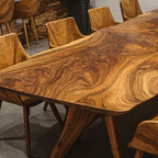 Vintage Natural Dining Table, solid wood, built to order