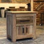 Vintage Wood Bathroom Stand, solid wood, built to order