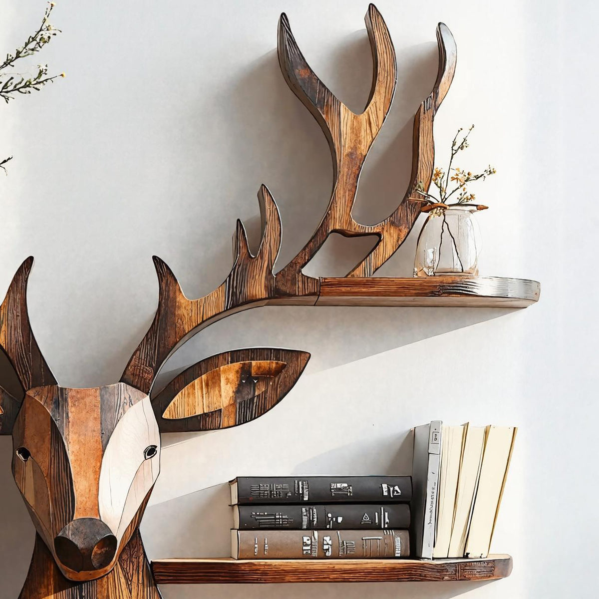 Deer Wall Shelf