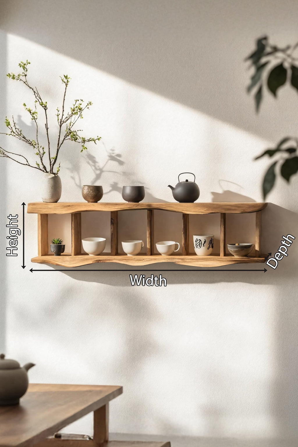 Wall-mounted Storage Bookshelf