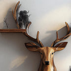 Floating Animal Wall Shelf