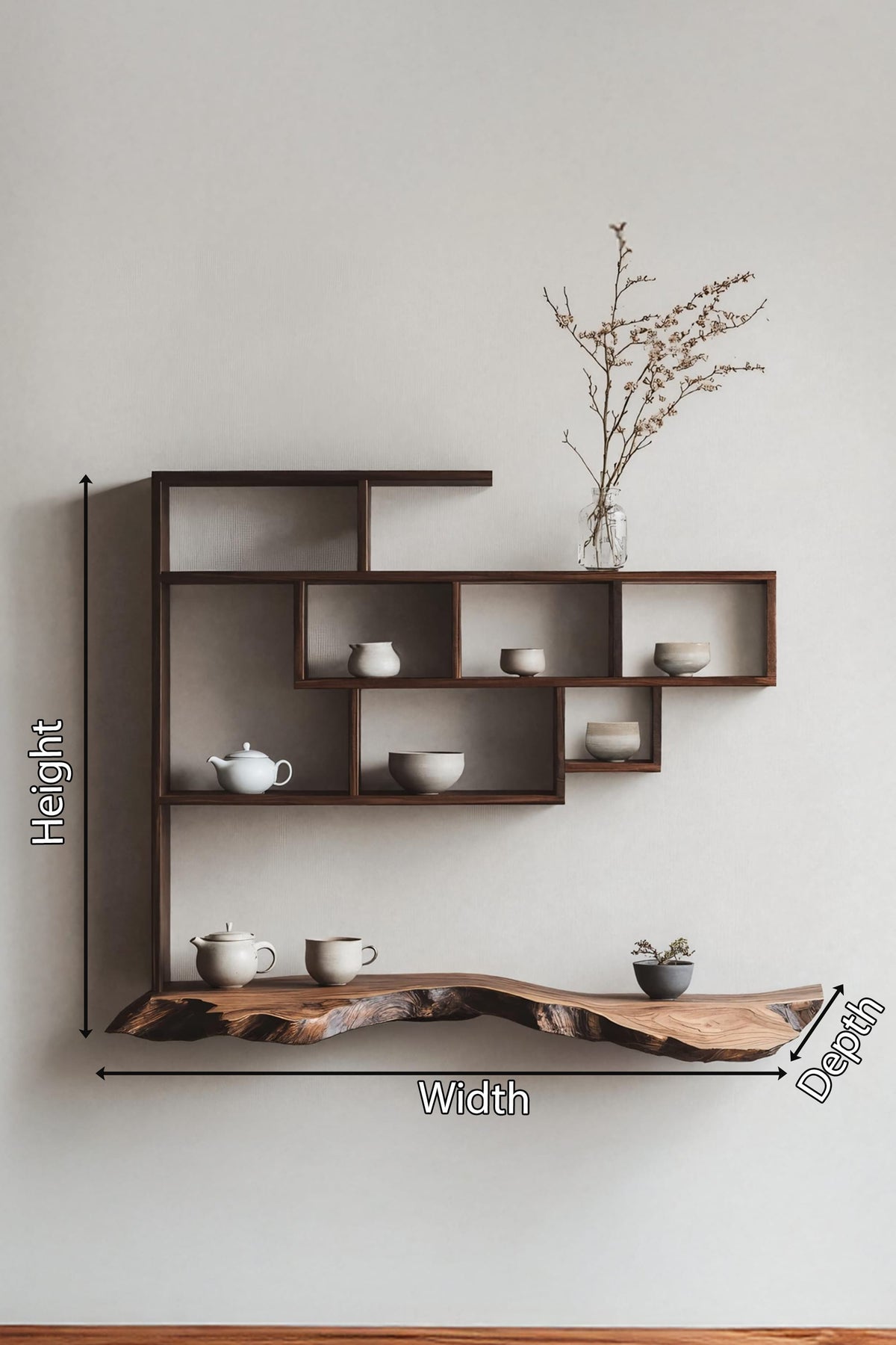 Organization Mid Century Bookshelf