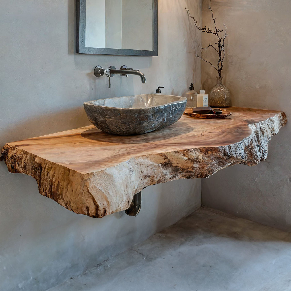 Traditional Spaces Vanity