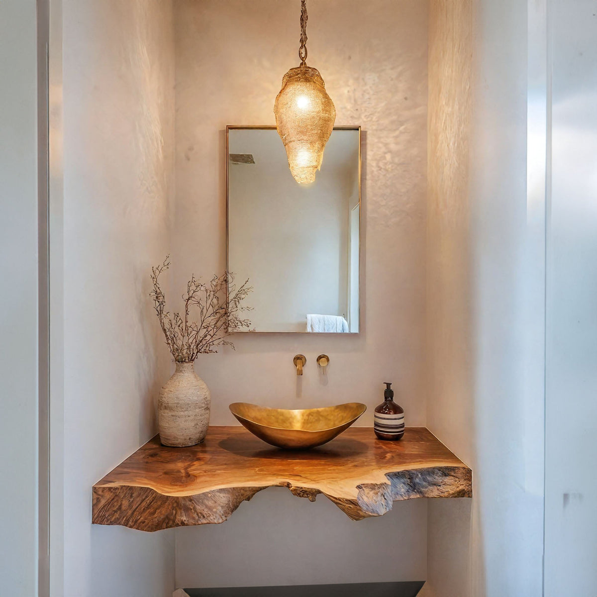 Under-sink Mid Century Vanity