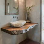 Solid Floating Wall-mounted Vanity