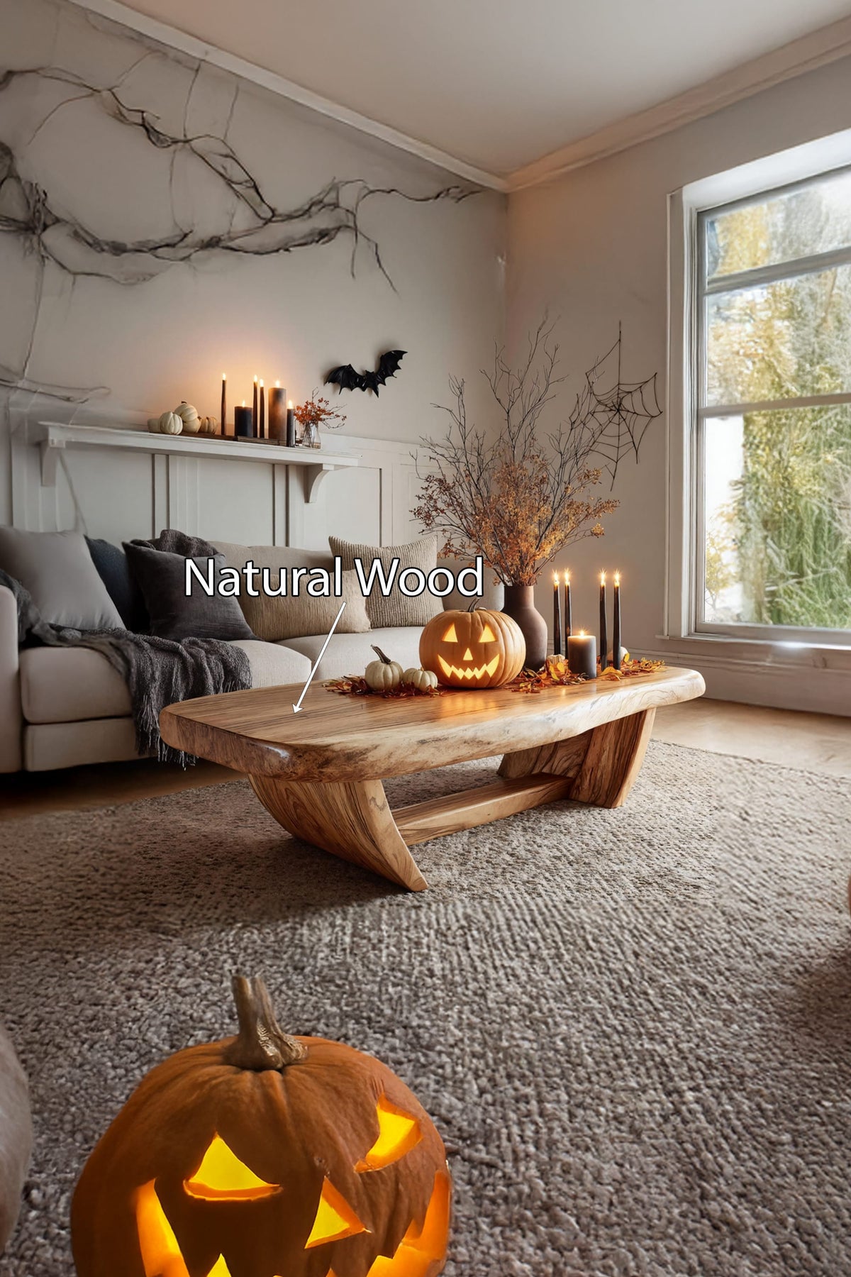 Solid Centerpiece Coffee Table