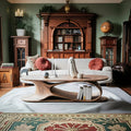 Solid Center Coffee Table