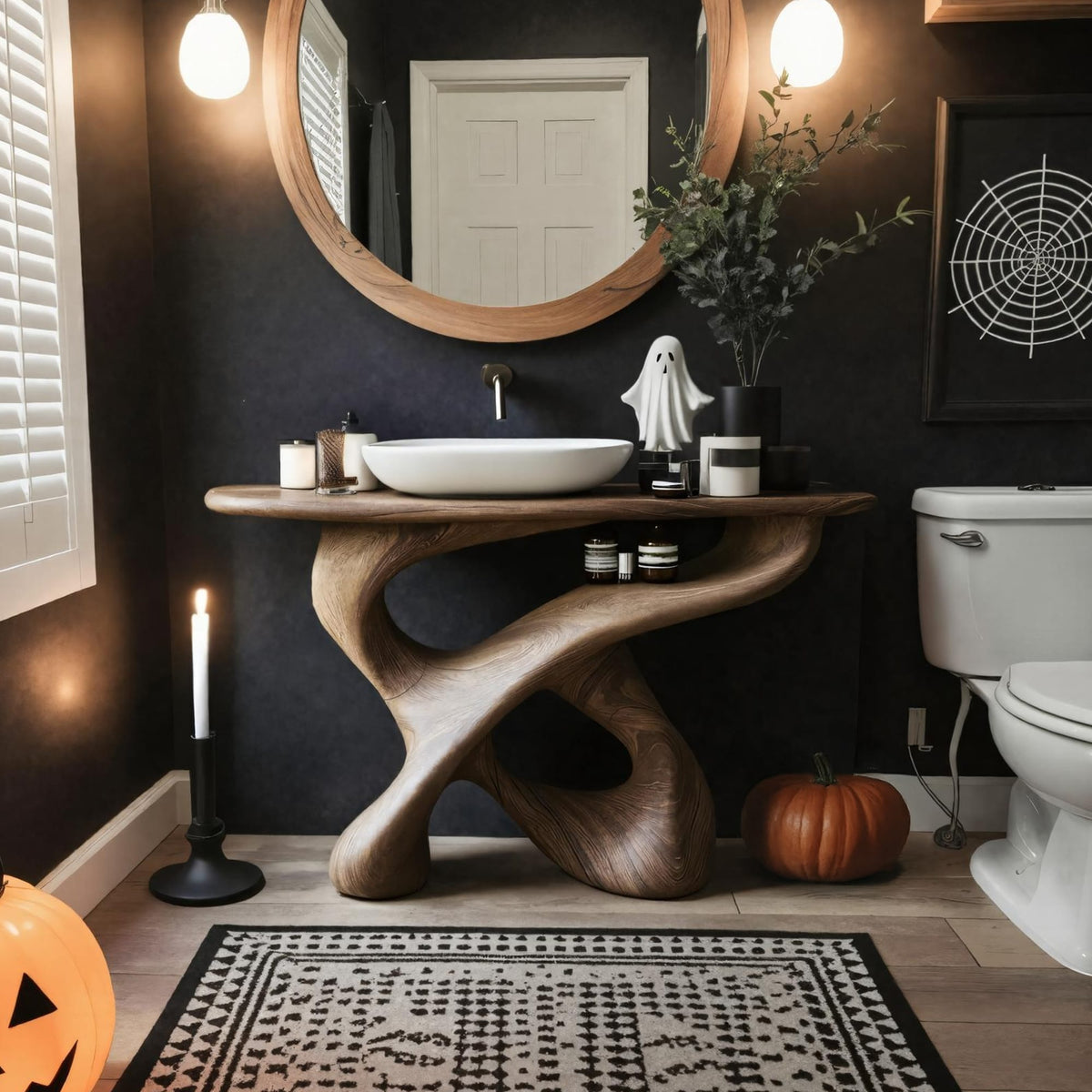 Live Edge Freestanding Vanity
