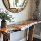 Side Dark Console Table