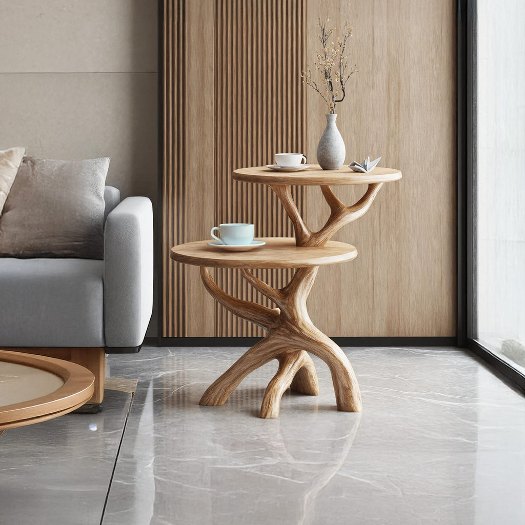Round Minimal Side Table