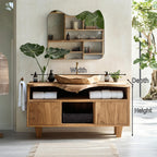 Rustic Bathroom Vanity, solid wood, built to order