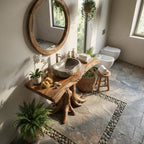 Live Edge Washbasin Vanity