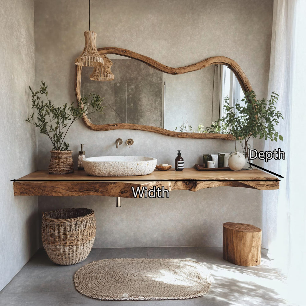 Vintage Solid Vanity, solid wood, built to order
