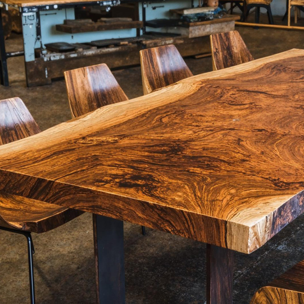Live Edge Feasts Dining Table