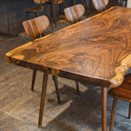 Contemporary Large Dining Table, solid wood, built to order
