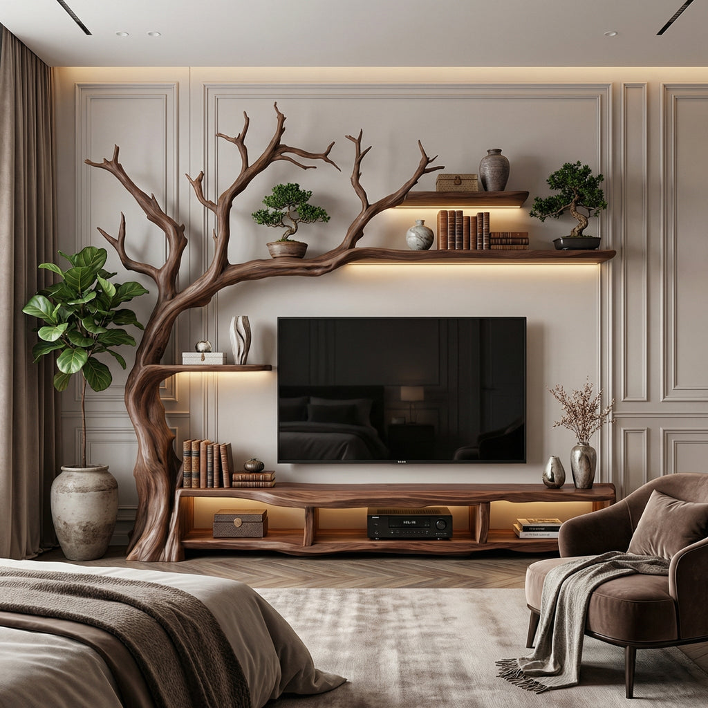Organic Contemporary Wall Shelf