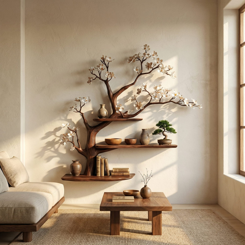 Floating Rack Bookshelf