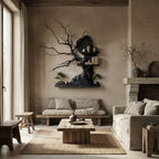Floating Creative Tree Bookshelf