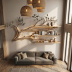 Tree Branch Floating Shelf