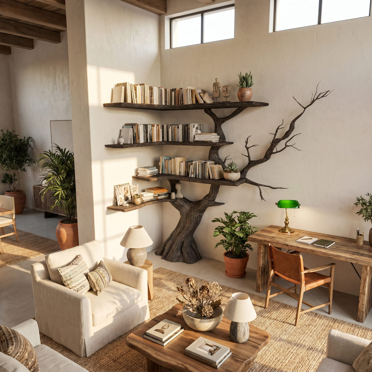 Saving Storage Tree Bookshelf