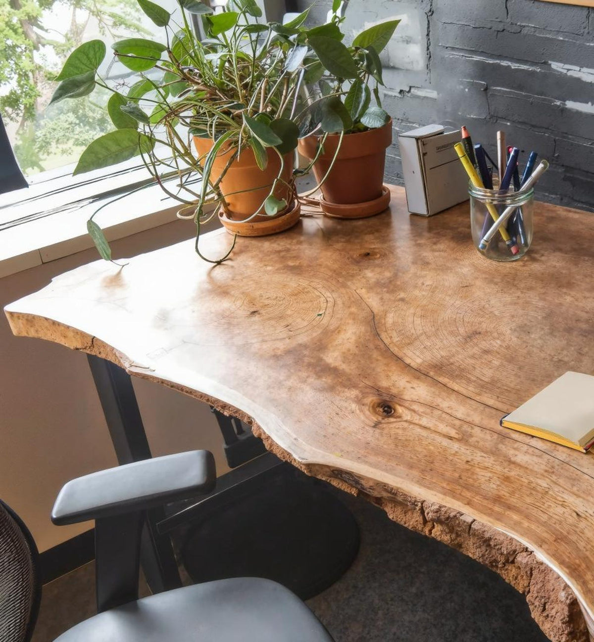 Live Edge Setup Desk
