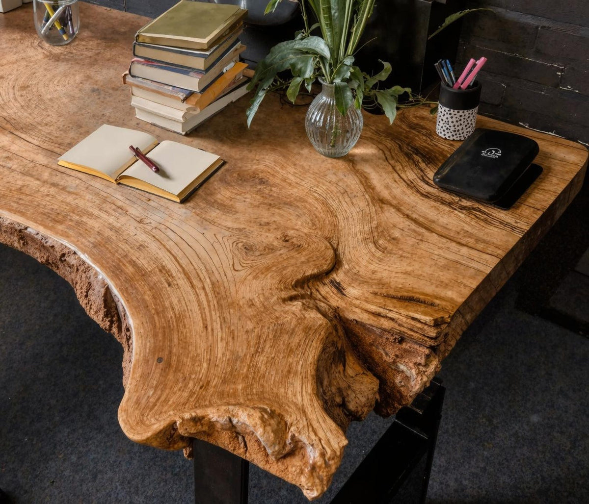 Live Edge Setup Desk