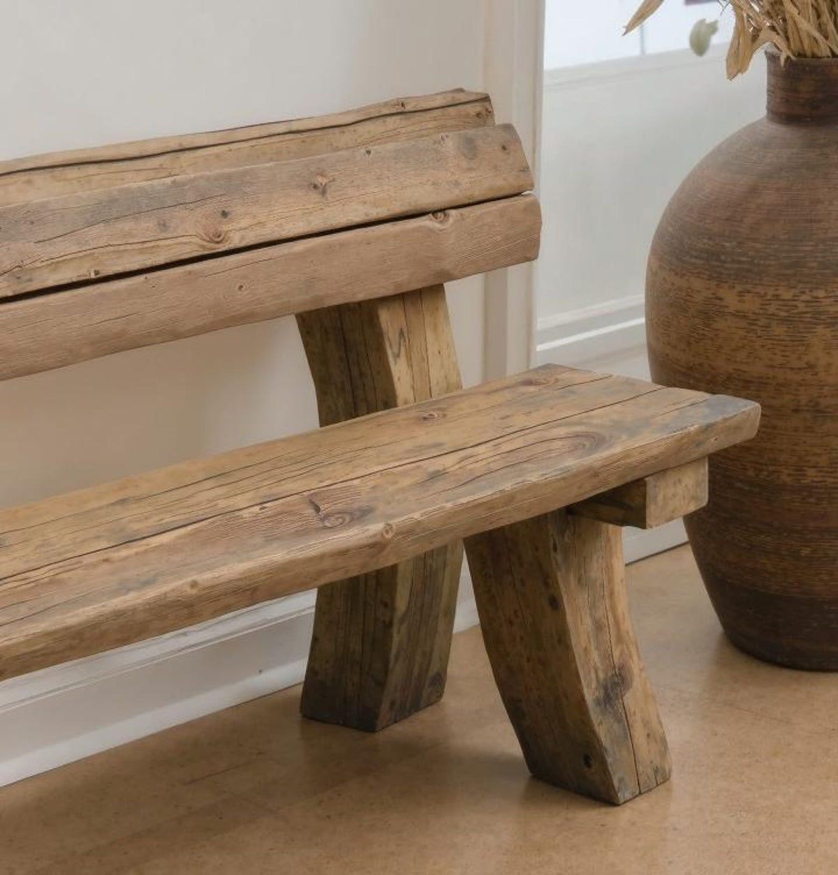 Backrest Garden Bench