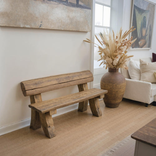 Backrest Garden Bench