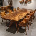 Vintage Natural Dining Table, solid wood, built to order