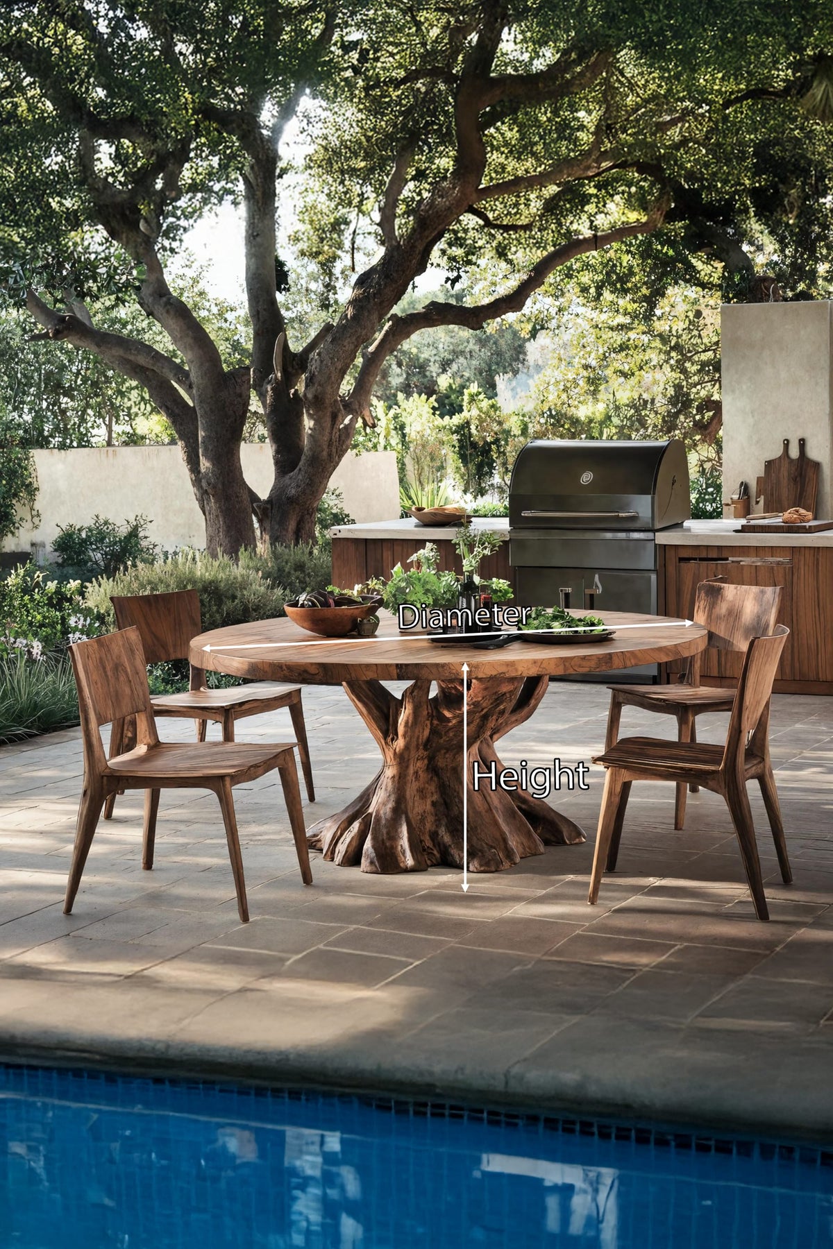Handcrafted Kitchen Table, solid wood, built to order