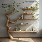 Tree Branch Shelf Driftwood Shelf Corner Shelf, solid wood, built to order