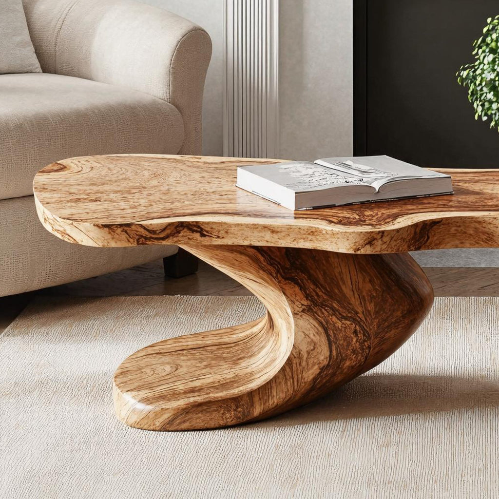 Farmhouse Coffee Table Antique Look, solid wood, built to order