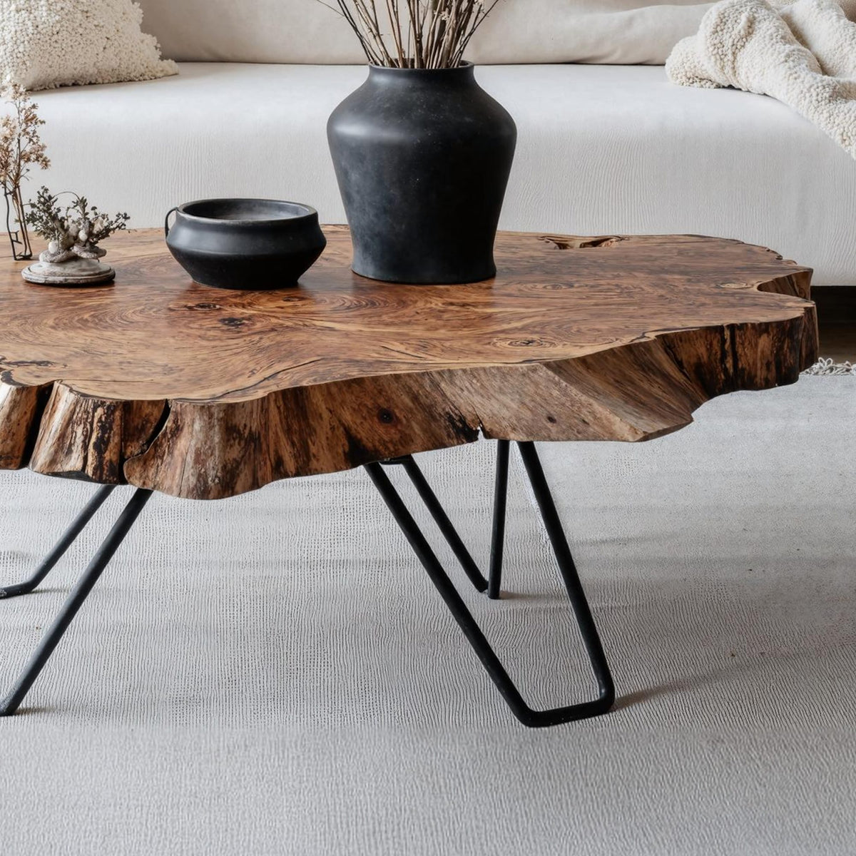 Handcrafted Coffee Table, solid wood, built to order