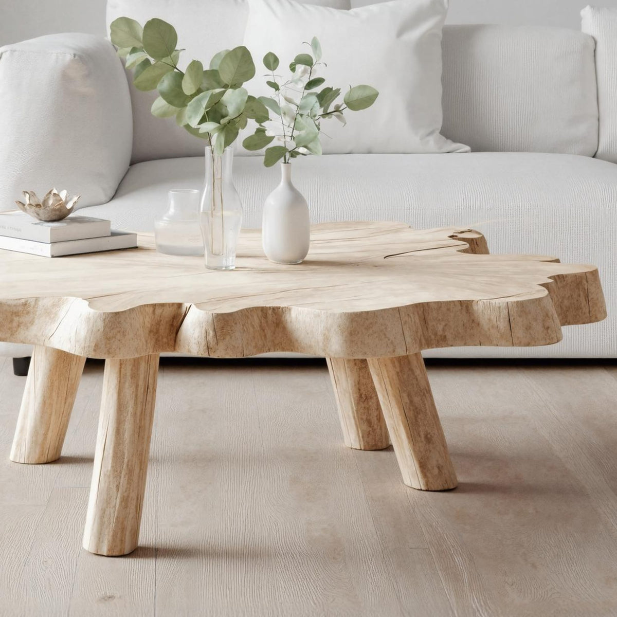 Live Edge Low Center Coffee Table