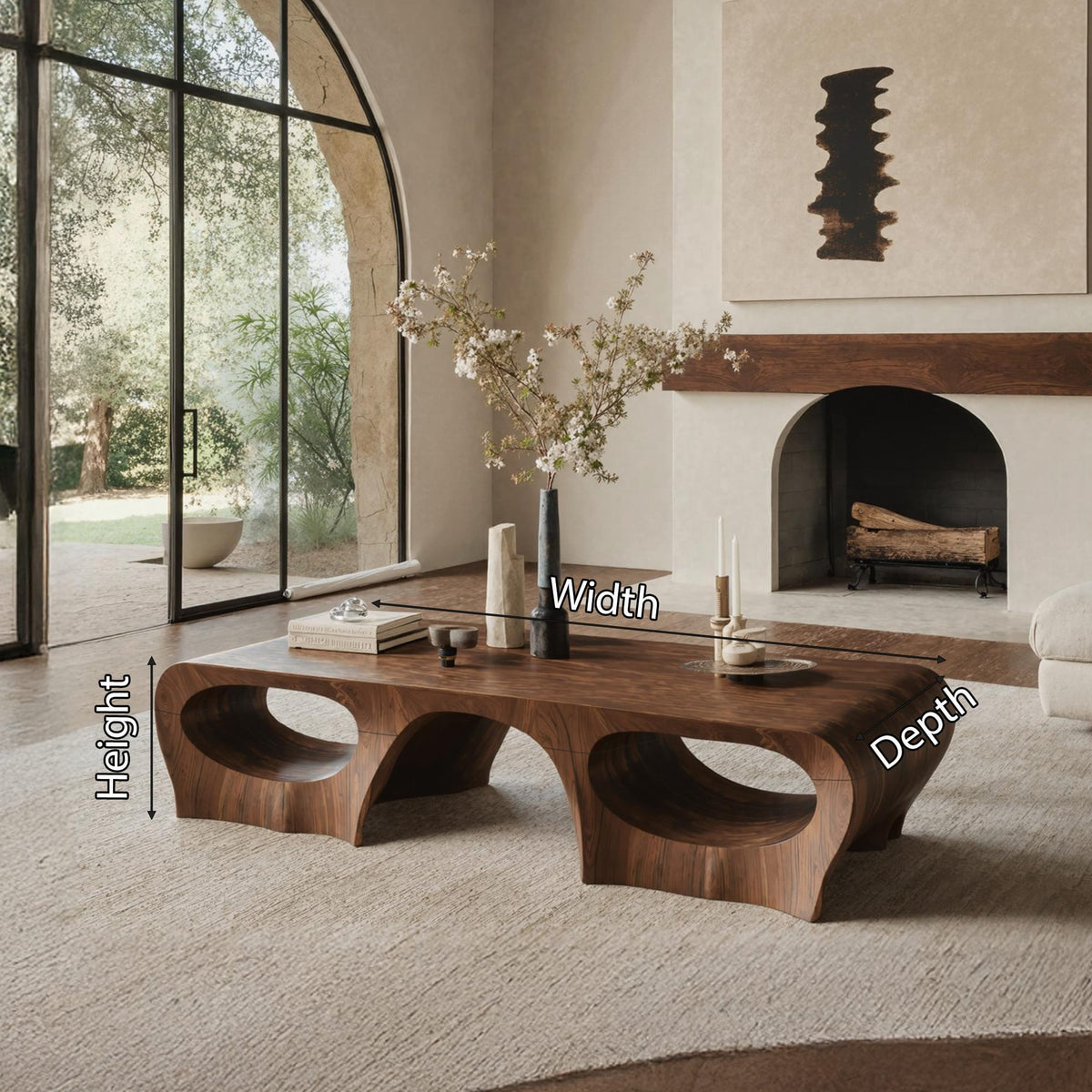 Low Cabin Coffee Table