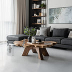 Live Edge Center Organic Coffee Table
